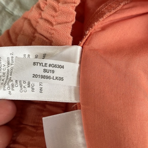 J. Crew Point Sur Seaside Linen Blend Joggers Dusty Peach Size 0P - Picture 5 of 6